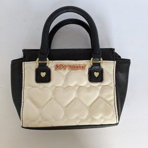 Betsey Johnson "Be Mine" Quilted Hearts Mini Purse